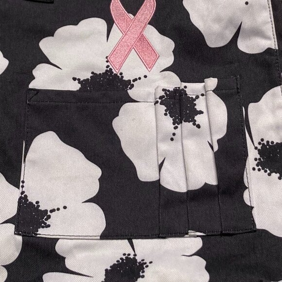 Thirty-One Zip Top Tall Tote Poppy Black & White Retired Bag - Picture 15 of 16